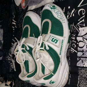 Piro Mich State womans athletic shoes size 8.5